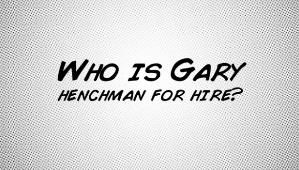 Updates from KickStarter, plus Jamison shares the Inspiration for Gary