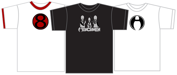 Henchmen T-Shirts Are Go!