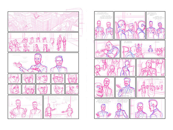 Page Art from Henchmen Issue Two - Ryan Howe Artist Update