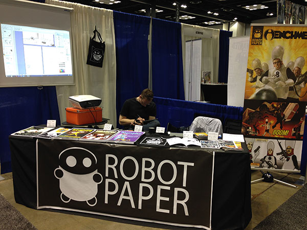 Robot Paper Booth