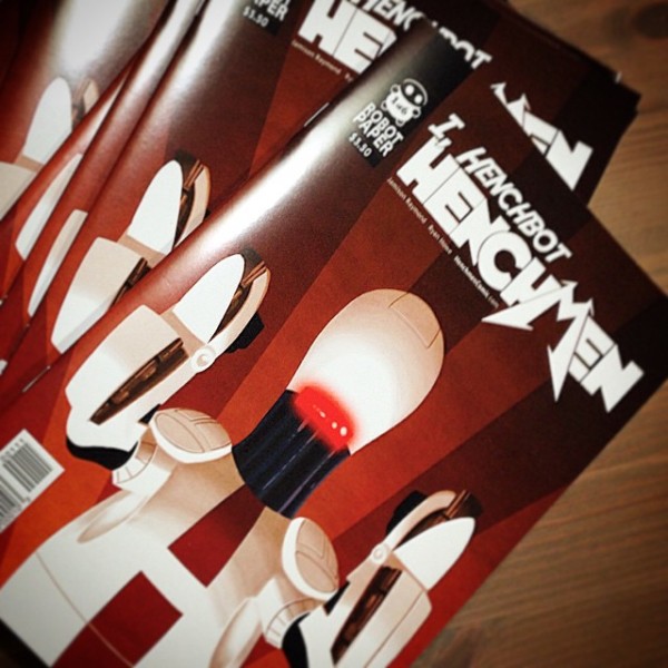 Henchmen: I Henchbot #1 is in stores Today!